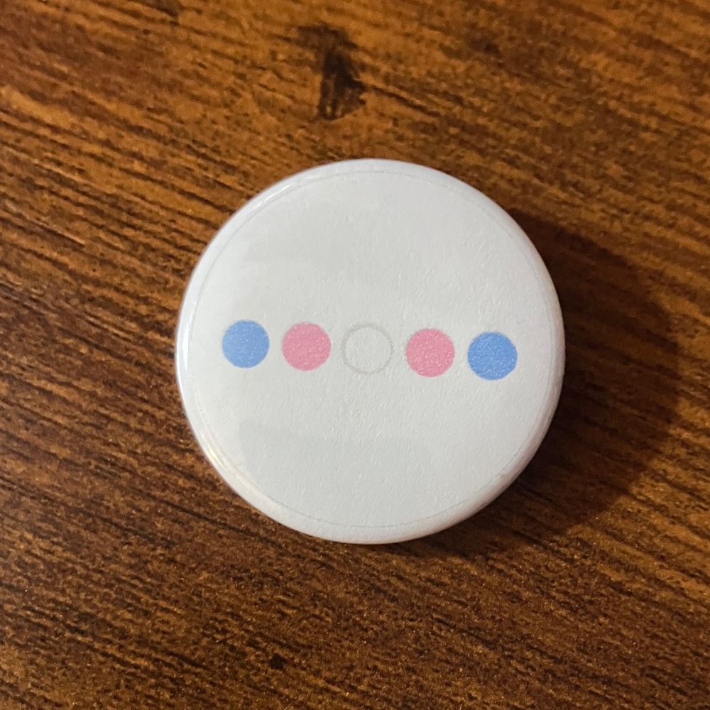 Transgender Dot Pin